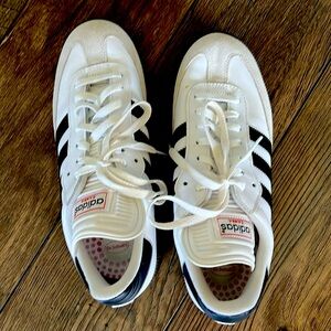 Adidas Samba white and black